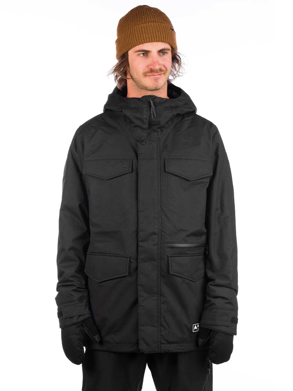 Burton Covert Black Jacket Nivalis Esqu y Snowboard