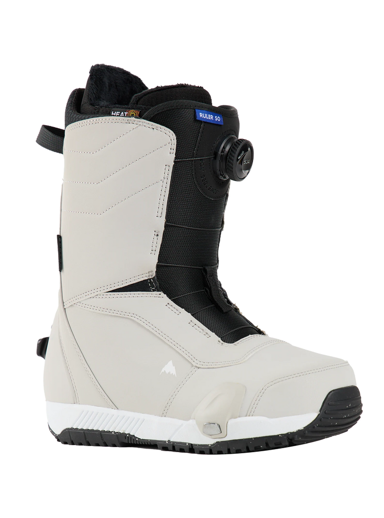 Pack Burton Botas de Snow Ruler Step On Gray Cloud + Fijaciones Step On