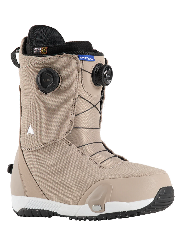 Pack Burton Botas de Snow Swath Step On Taupe + Fijaciones Step On